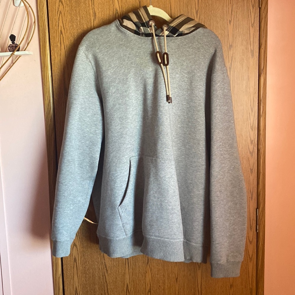 Burberry Gray Hoodie